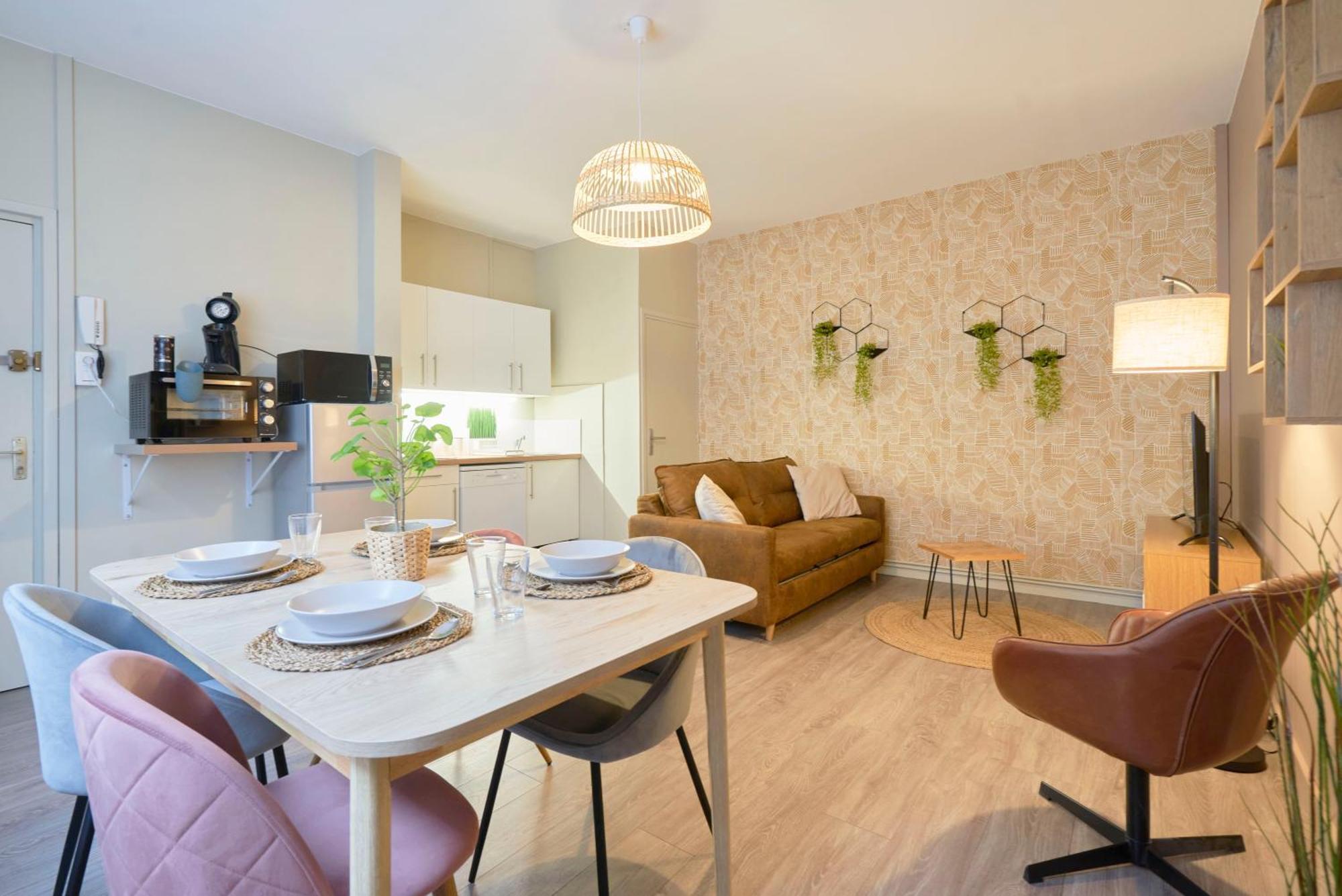 Locationstourcoing - Le 100 Apartment ภายนอก รูปภาพ